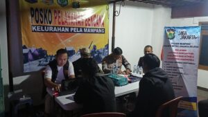 Polisi Buka Posko di Lokasi Kebakaran Mampang, Bantu Urus Dokumen Warga yang Hilang