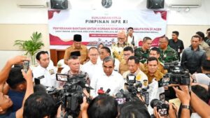 Pimpinan MPR RI Pastikan Negara Hadir Penuh untuk Pemulihan Aceh Pascabencana