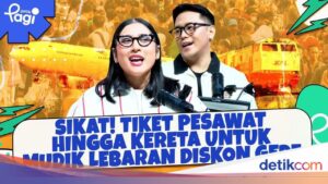 Diskon Tiket Pesawat dan Kereta Rp 911 Miliar untuk Mudik Lebaran 2026