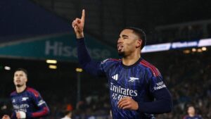 Gabriel Jesus Cetak Gol, Rekor Tak Terkalahkan Arsenal Tetap Sempurna