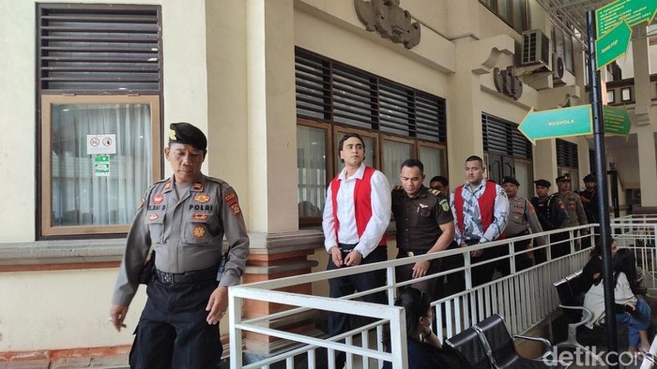 Dua WN Australia Dituntut 18 Tahun Penjara atas Pembunuhan di Bali