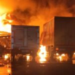 Pabrik Cat di Cikupa Tangerang Dilalap Api, Diduga Akibat Korsleting Listrik