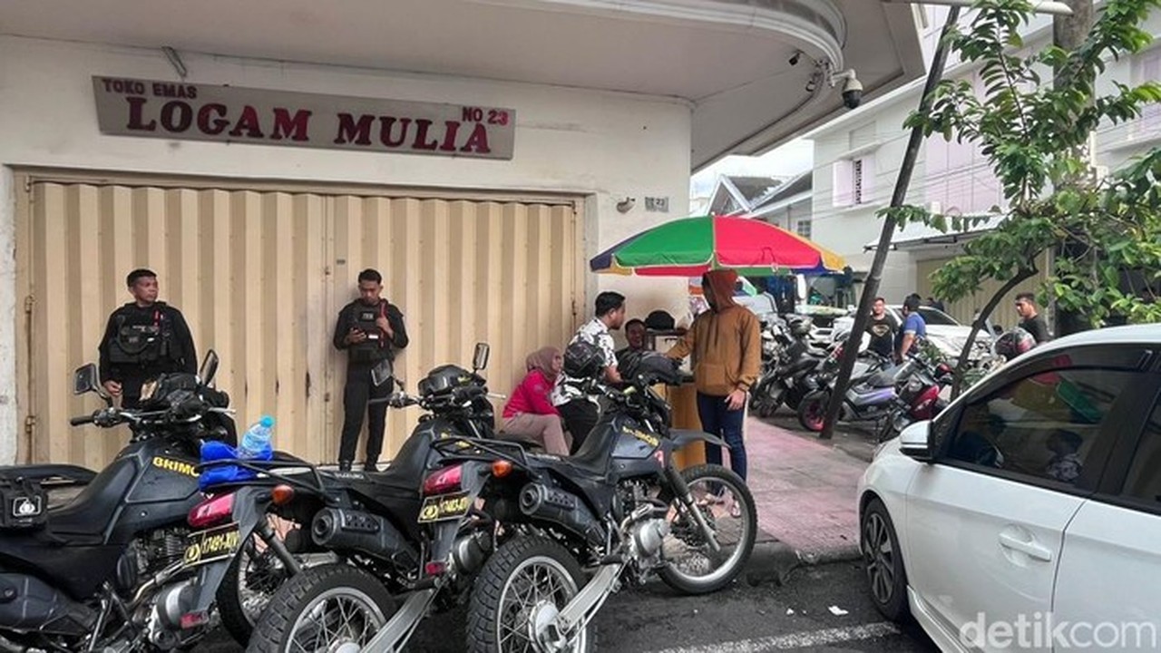 Emak-emak di Makassar Bakar Toko Emas Pakai Molotov Setelah Pura-pura Belanja