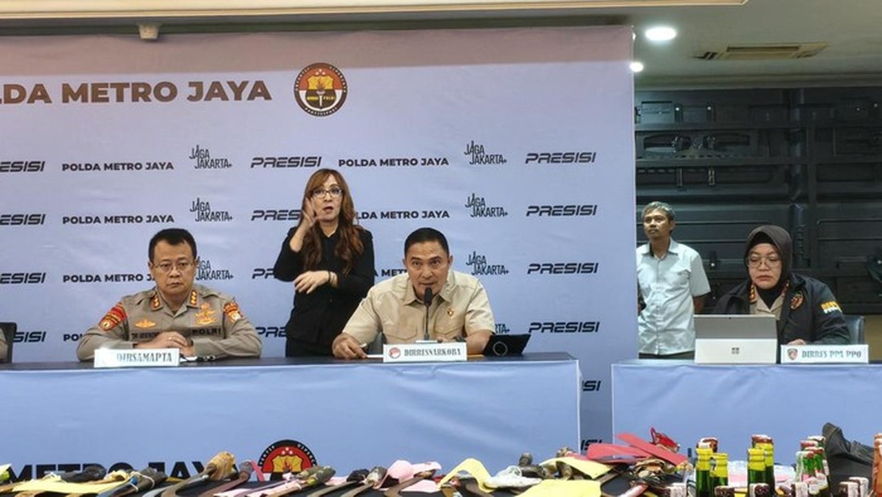Polda Metro Jaya Sita 347 Kg Narkoba dan Tangkap 1.280 Tersangka dalam Operasi Pekat 2026