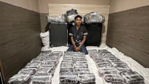 Kurir Narkoba Malaysia Tertangkap di Dumai, 99 Ribu Happy Five Senilai Miliaran Disita