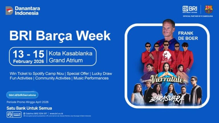 BRI Debit FC Barcelona: Nabung Berhadiah Tiket ke Spotify Camp Nou dan Bertemu Legenda
