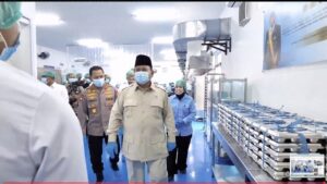 Prabowo Apresiasi Inisiatif Polri Bangun Satuan Pelayanan Pemenuhan Gizi untuk Anak Indonesia