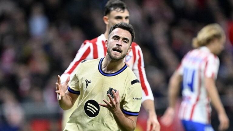 Eric Garcia Kartu Merah, Bek Barcelona Sebut Wasit ‘Lembek’ Terhadap Atletico Madrid