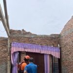 Angin Kencang Terjang Pakansari Bogor, 71 Rumah Rusak Ringan dan Atap Stadion Roboh