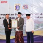 ATR/BPN Serahkan 3.922 Sertipikat Aset Pemprov DKI Senilai Rp 102 Triliun