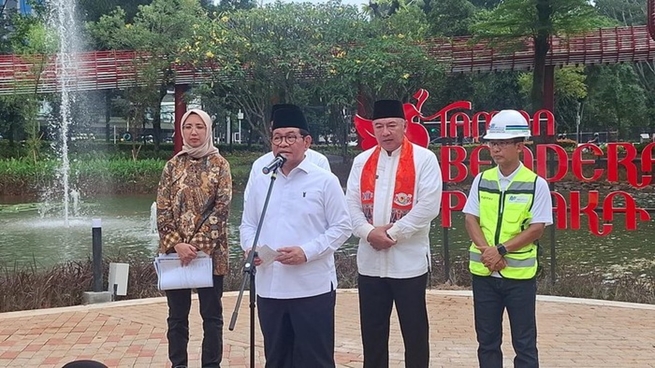 Taman Bendera Pusaka Rampung 92%, Lapangan Padel Gratis Siap Diresmikan Maret