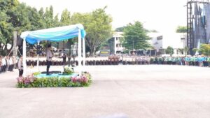 Polda Metro Jaya Gelar Apel Siaga Kamtibmas Bersama Ojol dan Buruh Jelang Ramadan