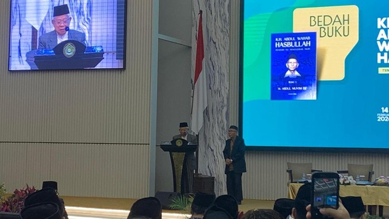 Ma’ruf Amin: Kiai Wahab Ulama Visioner dengan Kecintaan Mendalam pada Negara