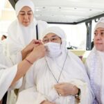 Momen Hangat Megawati Saat Umrah Bersama Keluarga di Makkah, Prananda Bantu Tahalul