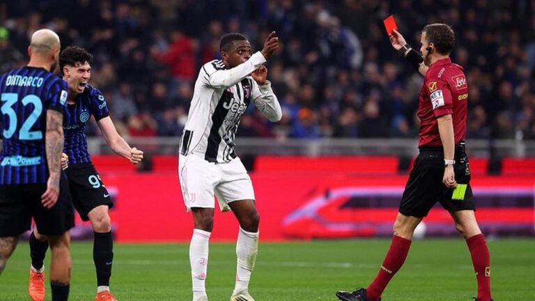 Juventus Protes Kartu Merah Kalulu: Keputusan Wasit Memalukan di Laga Kontra Inter Milan