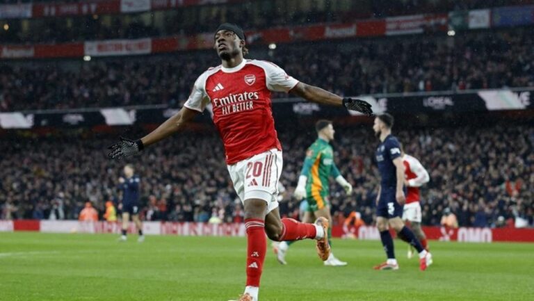 Arsenal Pesta Gol 4-0 atas Wigan di Piala FA, Madueke dan Martinelli Cetak Gol