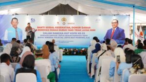 HUT Ke-53 KSPSI: Kapolri Jenderal Listyo Sigit Prabowo Hadiri Bakti Sosial dan Bedah Rumah Buruh di Tangerang