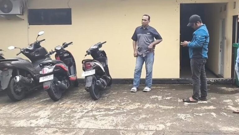 Gudang Besi Tua di Bogor Ternyata Sarang Penampungan Motor Curian, 5 Unit Diamankan