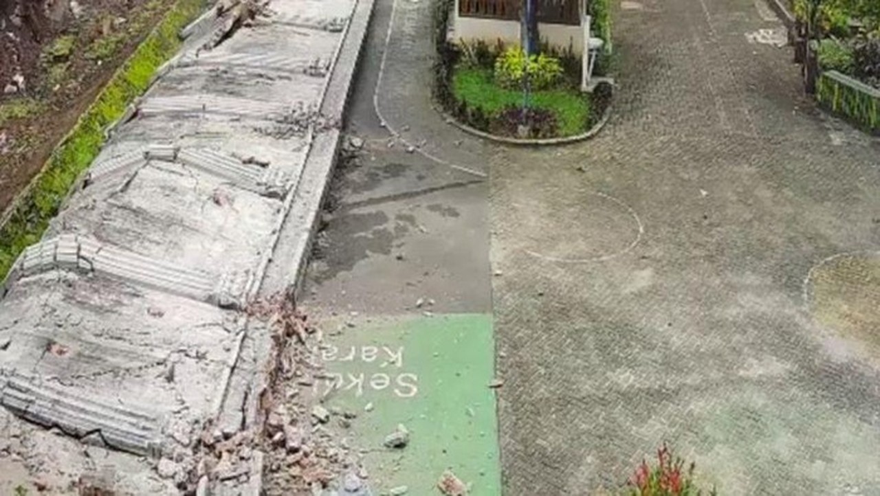 BPBD DKI Ungkap Struktur Tanah Labil Jadi Penyebab Tembok Roboh di SMPN 182 Jaksel