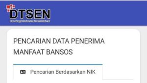 Cek Bansos dan Desil DTSEN 2026 Cukup Pakai NIK KTP, Ini Caranya