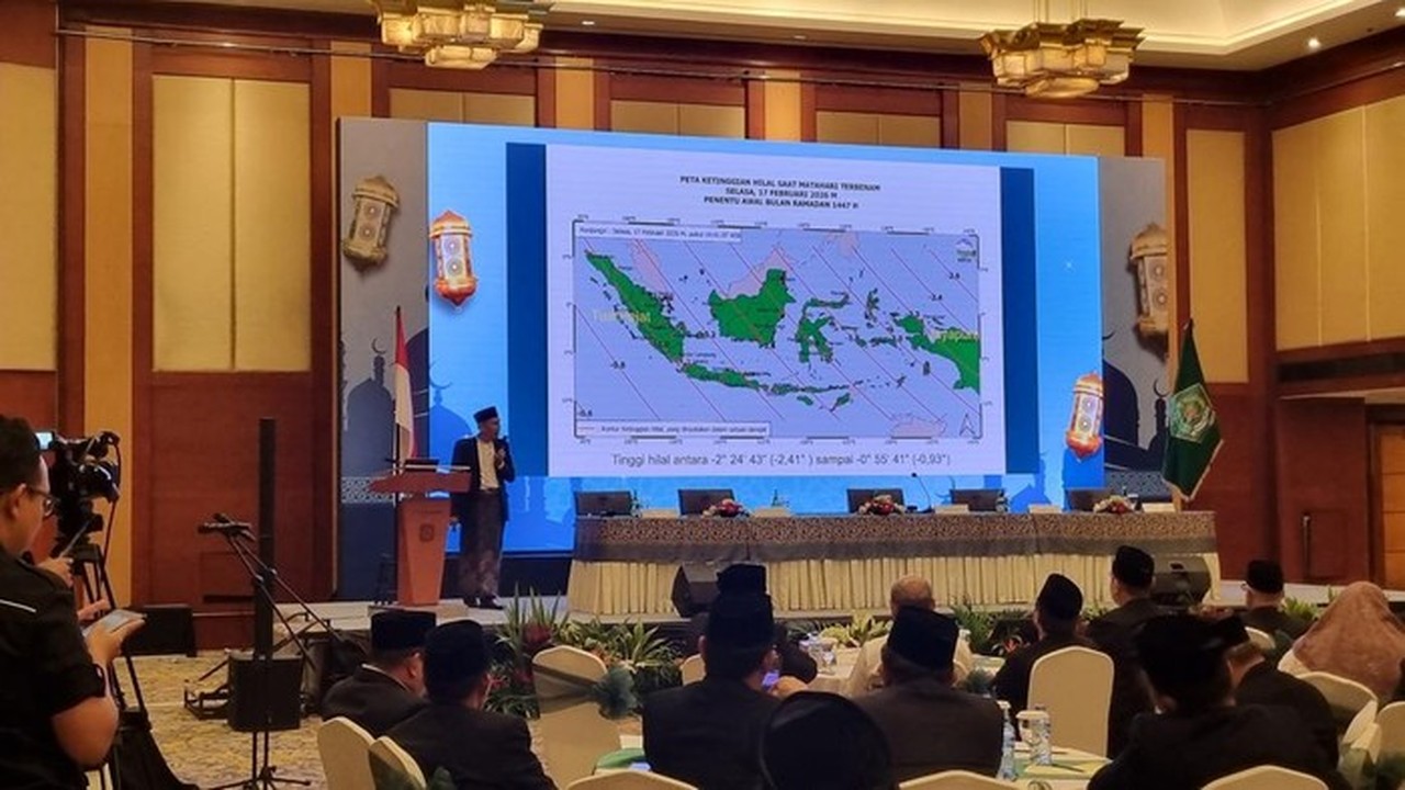 Tim Kemenag: 1 Ramadan 1447 H Jatuh 19 Februari 2026 Berdasarkan Hisab, Sidang Isbat Malam Ini