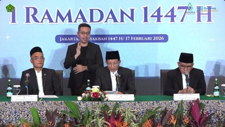 Resmi, 1 Ramadan 1447 H Jatuh Kamis 19 Februari 2026, Hilal Belum Terlihat
