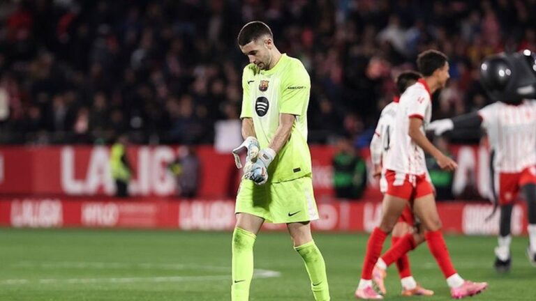 Kiper Barcelona Akui Pertahanan Rapuh Usai Dibungkam Girona 1-2