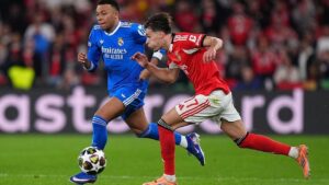 Babak I Benfica vs Madrid: Mbappe Tumpul, Skor Kacamata di Estadio da Luz