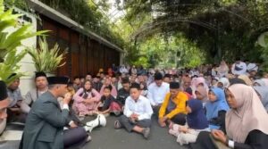 Warga Gelar Tahlilan di Depan Rumah Jokowi, Ajudan Ungkap Respons Sang Presiden