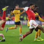 Arsenal Ditahan Imbang Tim Juru Kunci Wolverhampton 2-2 di Injury Time