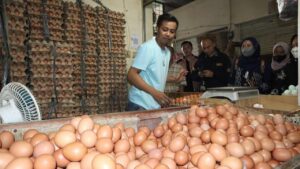 Satgas Saber Pangan Polres Jakbar Temukan Kenaikan Harga Komoditas di Pasar Pos Pengumben