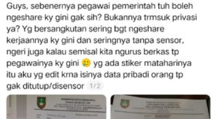 Pegawai Kelurahan Solo Terancam Sanksi Berat Akibat Unggah Dokumen Rio Haryanto ke Medsos