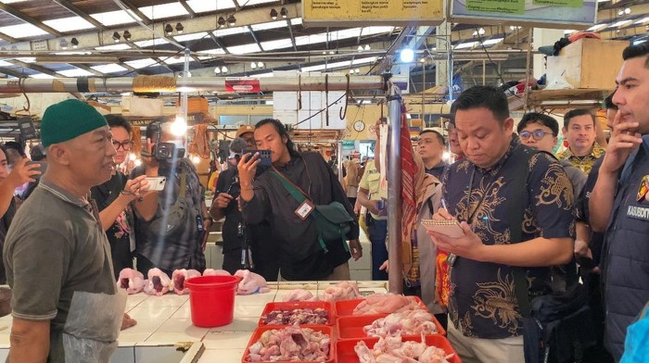 Satgas Pangan Polda Metro Pantau Harga Bahan Pokok di Pasar Koja Jelang Ramadan 2026