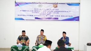 Kapolda Sumsel Jalin Silaturahmi dengan Ulama NU dan Muhammadiyah Demi Kamtibmas