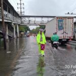 Hujan Deras Guyur Jakarta Barat, Jalan Daan Mogot Tergenang Air 10 Cm