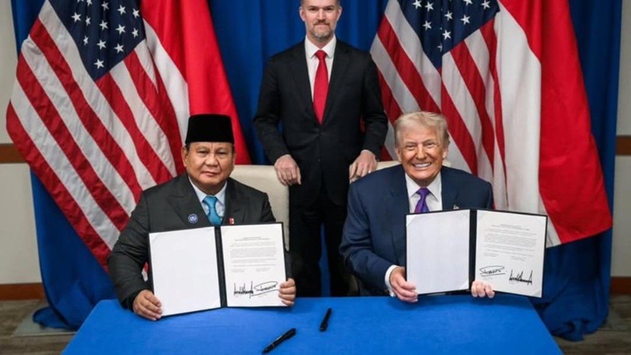 Prabowo dan Trump Sepakati Perjanjian Dagang Timbal Balik RI-AS