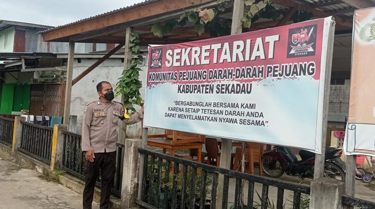 Ipda Subhan Syah Khan: Penggerak Komunitas Pejuang Darah di Sekadau, Diusulkan Hoegeng Awards 2026