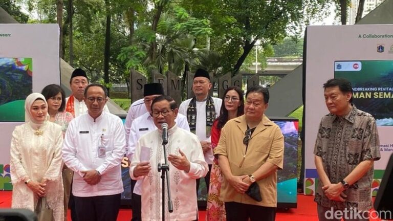 Pramono Anung Luncurkan Revitalisasi Taman Semanggi Senilai Rp 134 Miliar, Target Rampung Juni 2026