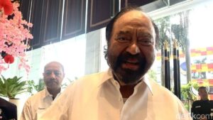 Surya Paloh Tegaskan Tak Ada Pembicaraan Pilpres 2029 Saat Bukber dengan Anies Baswedan