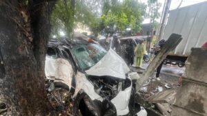 Istri Anggota DPRD Sulsel Meninggal dalam Kecelakaan Tunggal di Tol Makassar