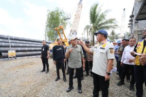 Jembatan Permanen Krueng Tingkeum Bireuen Ditargetkan Rampung Juli 2026