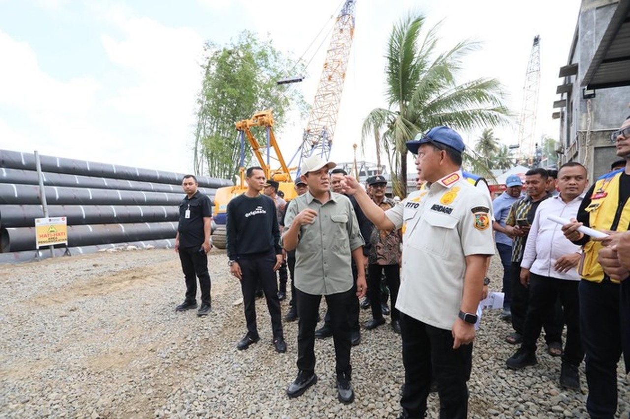 Jembatan Permanen Krueng Tingkeum Bireuen Ditargetkan Rampung Juli 2026