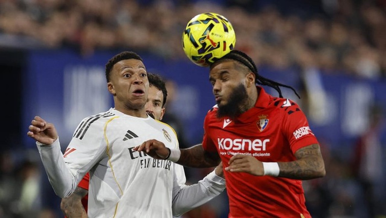 Real Madrid Takluk 1-2 dari Osasuna di El Sadar, Posisi Puncak Klasemen Terancam