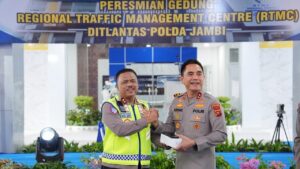 Peresmian Gedung RTMC Polda Jambi: Kakorlantas Tekankan Senyum Polantas sebagai Marka Utama