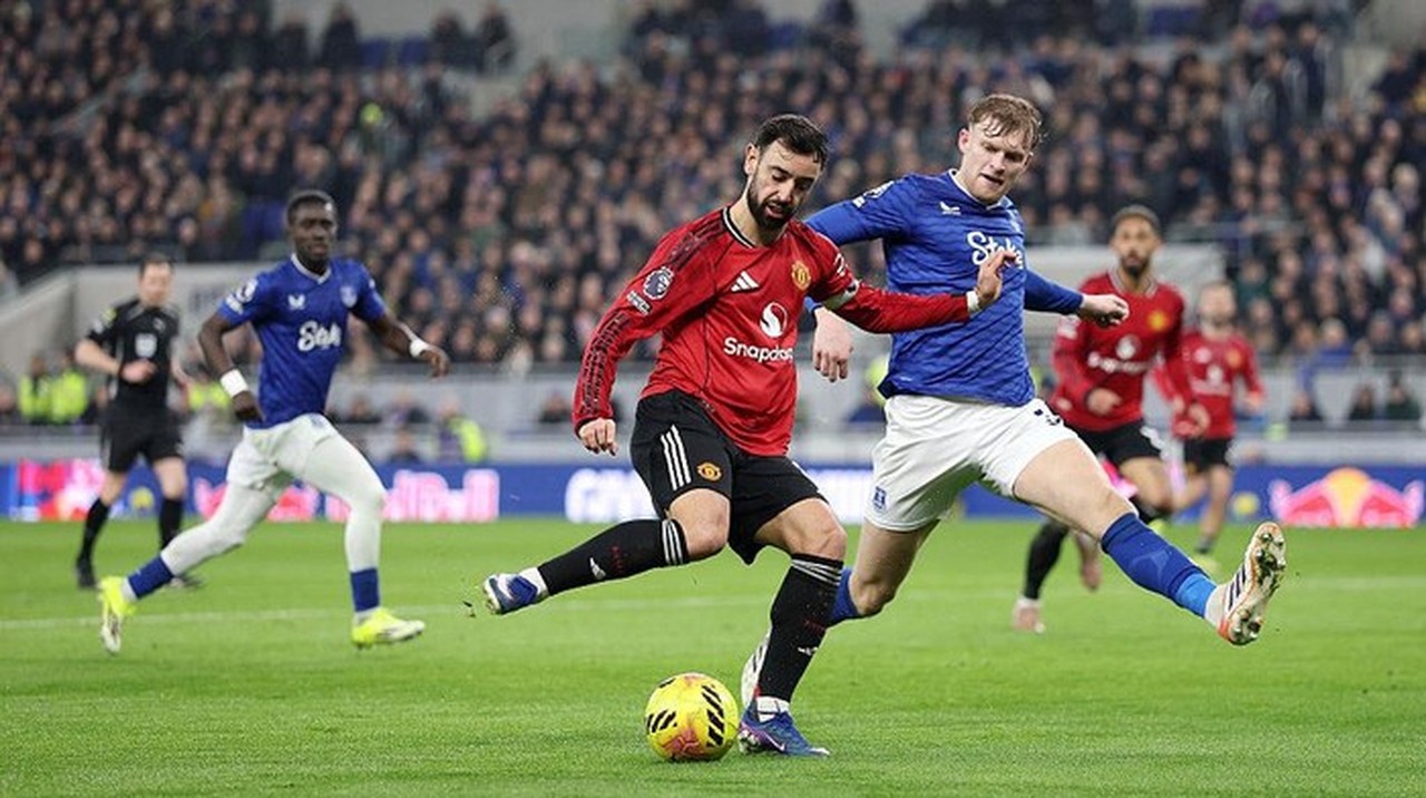 Babak I Everton vs Manchester United Berakhir Tanpa Gol, Skor Kacamata