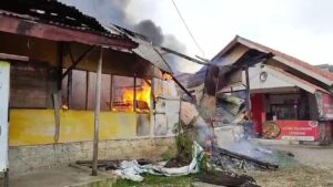 Warung Soto Mang Ohim di Bogor Dilalap Api Akibat Kebocoran Gas