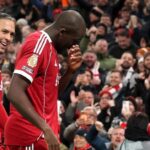 Tangis Ibrahima Konaté Pecah Usai Cetak Gol Perdana untuk Liverpool di Anfield