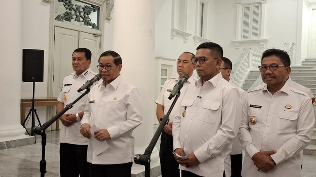 Gubernur DKI dan Banten Sepakat Kembangkan Bendung Polor untuk Air Bersih dan Atasi Banjir