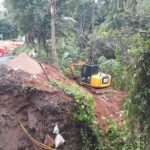 Jembatan Saketi-Labuan Amblas Akibat Longsor, Perbaikan Ditarget Rampung Sebelum Ramadan