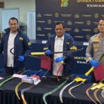 Operasi Pekat Jaya: 105 Pelaku Tawuran Dicokok di Jakarta, 56 Sajam Diamankan